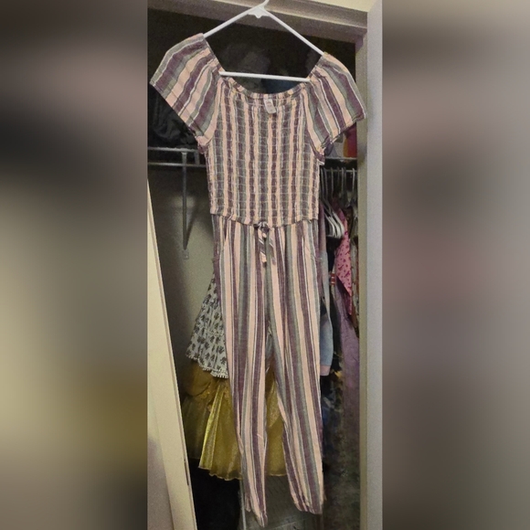 Justice Size 12 girls pants romper - Picture 2 of 3